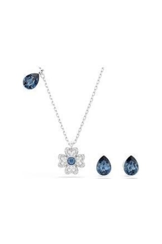 5734546 Ss Te Symbolıca:set Clover Blu/rhs Metalik