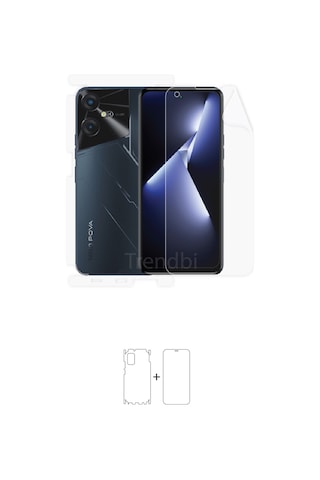 Tecno Pova Neo 3 Ön, Arka Ve Yan Tam Kaplama Poliüretan Film