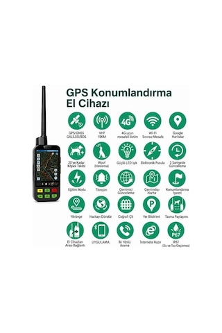 Kablosuz Köpek Çit Gps Av Köpeği Takip Ve Eğitim Cihazı