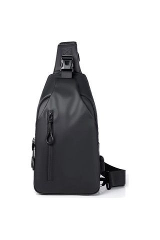 Leezsing Çapraz Askılı Çanta, Vücut Göğüs Omuz Çantası Erkekler Kadınlar İçin Günlük Omuz Sırt Çantası, Seyahat Yürüyüş İçin Usb Şarj Portlu Su Geçirm-1127 Diğer