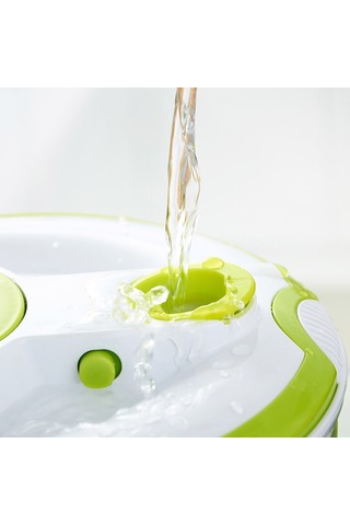 Salata Spinner Pouring Spout 5l Büyük Kapasiteli Sebzeler Kurutucu Elek Süzgeç Kevnel Sepet Çok Renkli