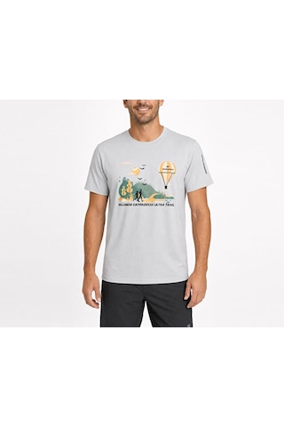 Salomon S Cut Anv Men Tee Erkek Günlük Tişört Slm25002-grı Yeşil