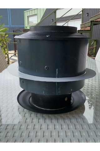 Çift Cidarlı Yanmaz Baca Tiny House Ve Konteyner Uyumlu