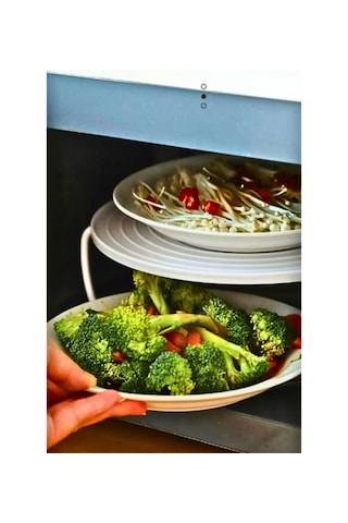 Mikrodalga Buzdolabı Rafı Katlanabilir 2'li Çok Renkli Çok Renkli