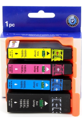 Lexmark 100Xl Uyumlu Kartuş Set