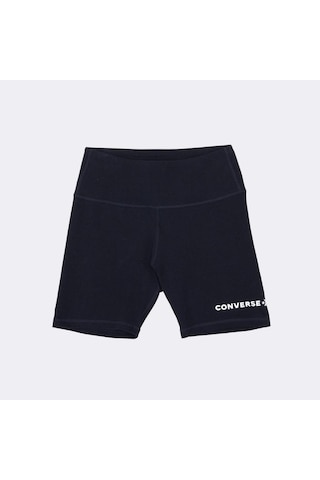 Converse Wordmark Kadın Siyah Bisiklet Şortu - 10024539.001