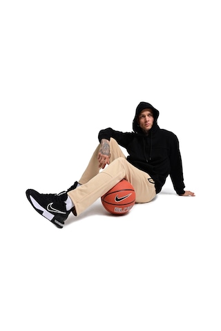 Sportive Lerida Hoodie Erkek Siyah Günlük Stil Sweatshirt 24ku001-syh Siyah