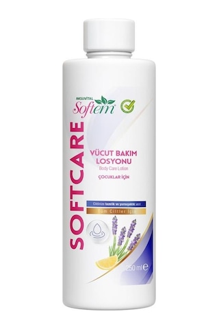 Softem Softcare Çocuk için Vücut Bakım Losyonu 250 ML