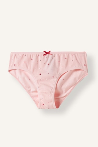 Defacto Baskılı Fiyonk Detaylı Penye 3lü Slip Külot Kız Çocuk I4200a826auwt34 Beyaz-wt34