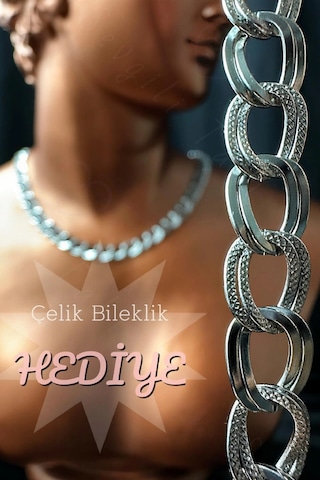 Samanyolu / Uzayyolu Tasarım Silver Çelik Zincir Kolye Sirius Serisi Silver