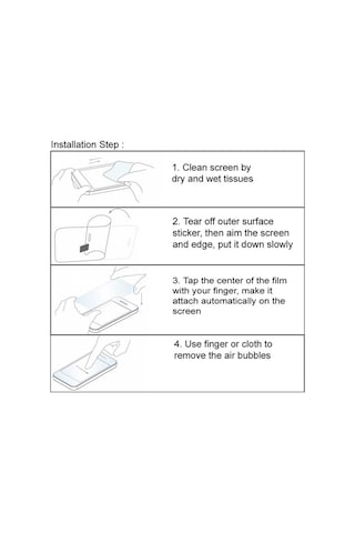Microcase Oppo Reno 6 4G Tempered Glass Cam Ekran Koruma