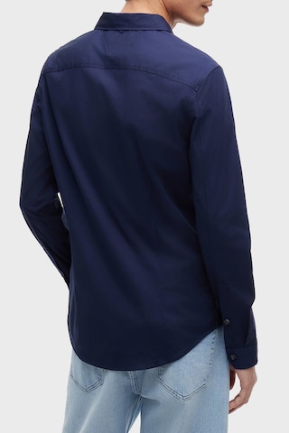 Tommy Jeans Erkek Gömlek Dm0dm22026 C1g Lacivert