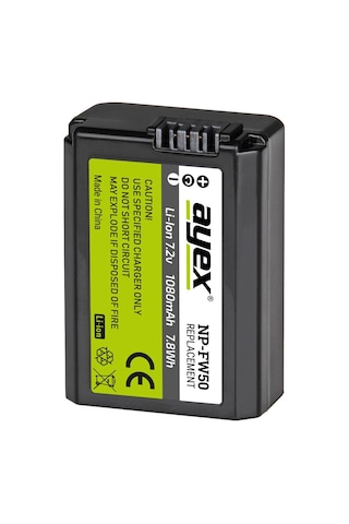 Sony A7- A7R- A7S- A7 Iı- A35- A37 için Np-Fw50 Batarya