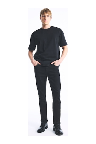Defacto Pedro Slim Fit Normal Bel Dar Paça Jean Pantolon S2711az26aunm40 Siyah-nm40