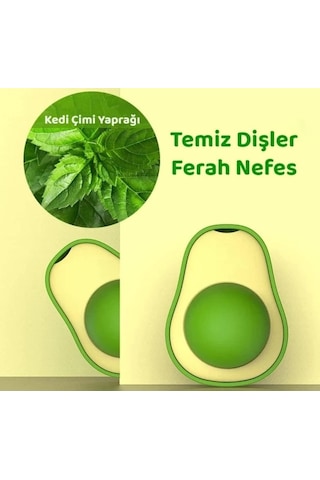 Petürkiye Avakado Kedi Naneli Catnip Yalama Oyun Topu