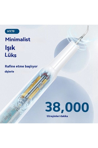 Kimberultrasonik Evde Şarj Edilebilir Diş Temizleyici