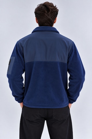 Parshey Erkek Softshell Polar Ceket Su Geçirmez Tam Fermuarlı Rahat Günlük Kullanım lacivert