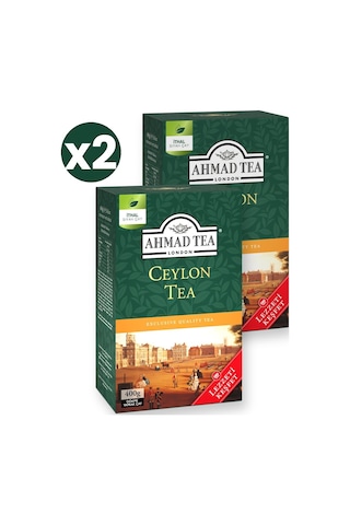 Ahmad Tea Ceylon Tea 400 G Dökme Çay 2'li Ekonomik Paket Toplam 800 Gram Dökme Çay