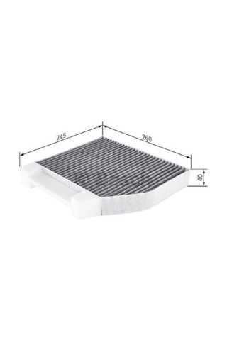 Mercedes C Serisi 206 C200 1.5 2021-2025 Bosch Karbonlu Polen Filtresi