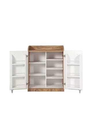 2 Kapaklı Kiler Dolabı 165 Derece Açılır Mutfak Dolabı Atlantik