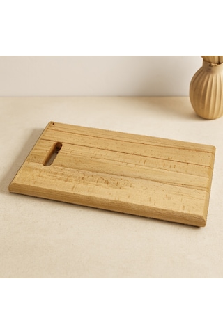 Buradabulabilirsin Ahşap Kesim Panosu / Et Tahtası 25x40 Cm - 2.5 Cm Bbz