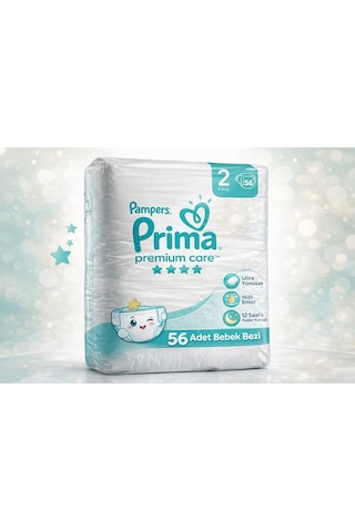 Prima Premium Care Bebek Bezi Beden:2 4-8kg Mini 168 Adet Aylık 2 Numara