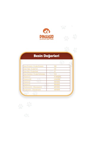 PAWGO Premier Perfection Kuzu Etli Yetişkin Köpek Maması 2 KG