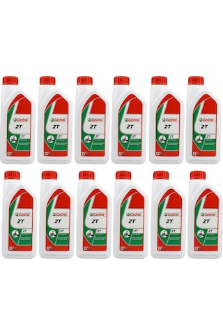 Castrol 2t 2 Zamanlı Motor Yağ 1lt - 12 Adet