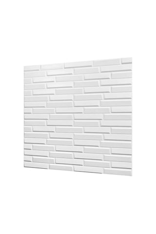Nw55 Beyaz Opak Arkası Yapışkanlı Esnek Silinebilir Duvar Paneli