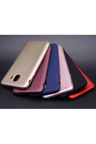 Samsung Uyumlu Galaxy J4 Kılıf Zore Premier Silikon Kapak Siyah
