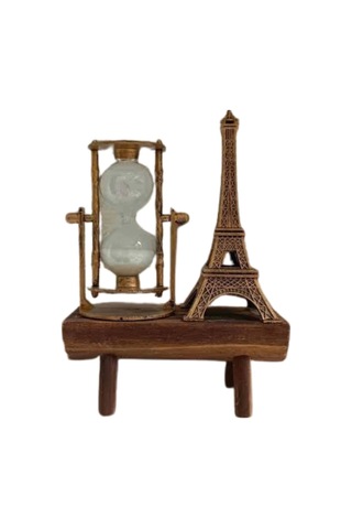 Paris Eyfel Kulesi Hediyelik Eyfel Retro Kum Saati Dekoratif Eşya