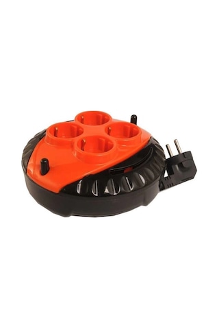 Mini Kablolu Makara 4'lü 3mt 3x1,5cm 1 Adet