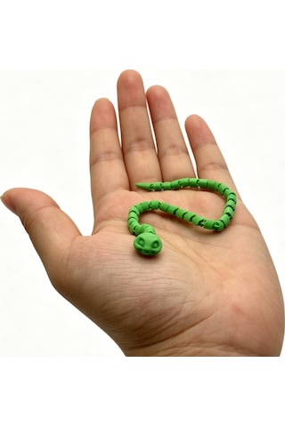 Hareketli Eklem Yapılı Esnek Yılan Yüzük Ve Fidget Oyuncak
