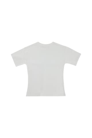 Civil Boys Basic Petek 10-13 Yaş Tişört - Beyaz Şeker Kasar