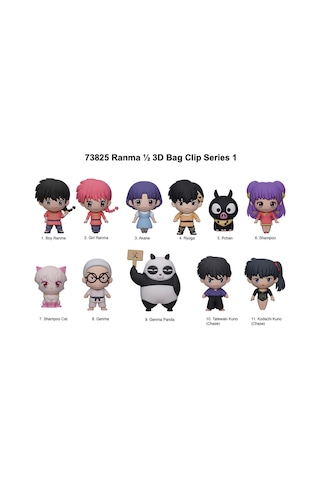 Ranma ½ Klipsli Figür Seri 1 73825