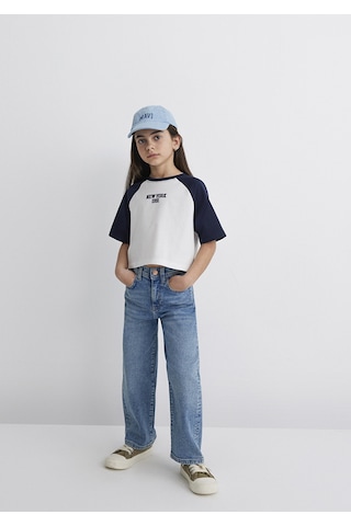 Çocuk Mavi - Azra 90lar Indigo Mavisi Jean Pantolon 7010510-88228 Mavi