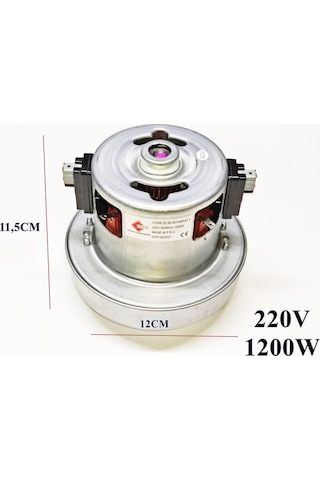 Artiko Art47-2 Çıkıntılı 1200W Süpürge Motoru