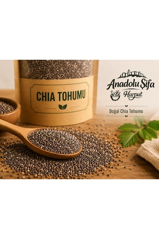 Anadolu Şifa Harput Chia Tohumu 100 Gr Doğal Ve Katkısız Chia Tohumu