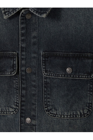 Lcw Jeans Yeşil Relax Fit Erkek Jean Ceket