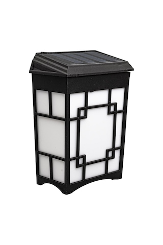 Ayt Powermaster Solar Güneş Enerjili Bahçe Aydınlatma Lambası Led Ampul Duvar Lamba Beyaz