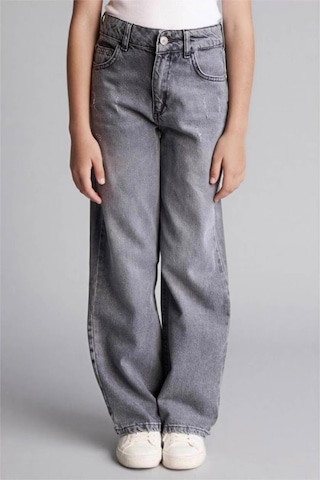 Defacto Straıght Wıde Jean Pantolon Kız Çocuk G9536a826spnm55 Gri-nm55