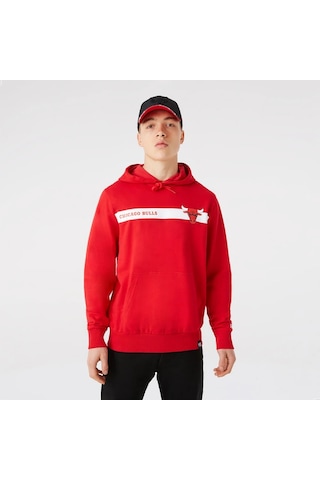 New Era Erkek Sweatshırt 12827203 Kırmızı