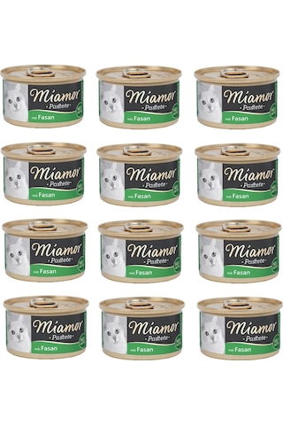 Miamor Pastete Sülün Etli Yetişkin Kedi Konservesi 12 x 85 G Miamor Pastete Sülün Etli Yetişkin Kedi Konservesi 12 x 85 G