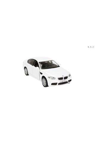 Göçmen 1:32 Rmz City Avrupa Serisi Die Cast Çek Bırak Model Araba - Beyaz Bmw M5