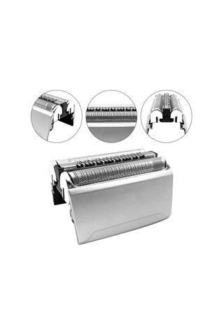 Geeksen Razor 52s Elektrikli Tıraş Makineleri Yedek Başlıkları Tıraş Folyosu Parçaları Braun 5 Serisi İçin Yedek