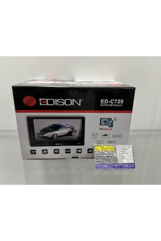 Edison Ed-c720 Double Usb Sd Teyp 7 İnç/4 50w/bluetooth Kamera