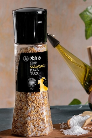 Efsina Sofrada Öğütme Sarımsaklı Kaya Tuzu 270 G