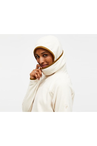 Peak Performance W Treelıne Fleece Hood Kadın Günlük Sweatshirt G79918020t Siyah