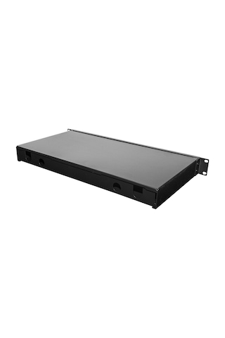 Alfafonet Ecoslide 12 Port Sc-sx/lc-dx 1ru Rack Tipi Siyah Fiber Optik Patch Panel