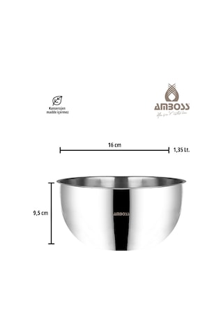 Stone Premium 2 Parça Çok Amaçlı Karıştırma Kase Seti